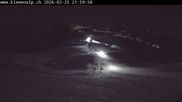 Archived webcam image showing Klewenalp - Lake view on Feb 26, 2026 at 12:53 AM