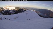 Archived webcam image showing Klewenalp - Lake view on Feb 26, 2026 at 8:53 AM