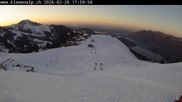 Archived webcam image showing Klewenalp - Lake view on 26 Feb 2026 at 18:43