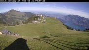 Archived webcam image showing Klewenalp - Lake view on 30 Aug 2026 at 10:47