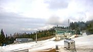 Archiviertes Webcam Bild: Stuhleck: Bergstation Stuhleckbahn am 12.04.2026 um 18:59 Uhr