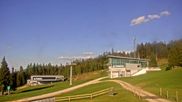 Archived webcam image showing Top station Stuhleckbahn - Semmering on 28 May 2026 at 18:15