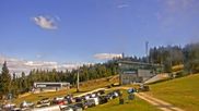 Archiviertes Webcam Bild: Stuhleck: Bergstation Stuhleckbahn am 11.10.2026 um 12:18 Uhr