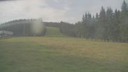 Archived webcam image showing Stuhleck: Top station Promibahn on 1 Aug 2026 at 08:44