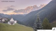 Archived webcam image showing Hotel Post in Welschnofen on 12 Jul 2026 at 07:21