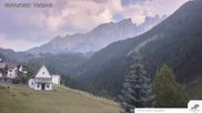 Archived webcam image showing Hotel Post in Welschnofen on 3 Aug 2026 at 16:01