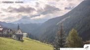 Archived webcam image showing Hotel Post in Welschnofen on 18 Sep 2026 at 10:34