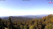 Archived webcam image showing Großer Arber mountain (south) on 11 Jul 2026 at 08:40