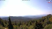 Archived webcam image showing Großer Arber mountain (south) on 3 Aug 2026 at 12:45