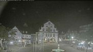 Archived webcam image showing Brilon center on 5 Jul 2026 at 00:27