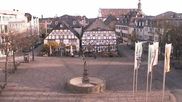 Archiviertes Webcam Bild: Brilon (Rathaus) am 12.04.2026 um 08:00 Uhr