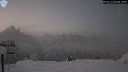 Archived webcam image showing La Flégère: Index chair lift on 6 Mar 2026 at 06:39