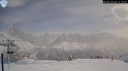 Archived webcam image showing La Flégère: Index chair lift on 6 Mar 2026 at 14:39