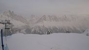 Archived webcam image showing La Flégère: Index chair lift on 6 Mar 2026 at 18:39
