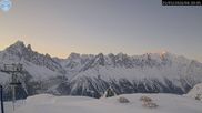 Archived webcam image showing La Flégère: Index chair lift on 25 Mar 2026 at 06:59