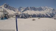 Archived webcam image showing La Flégère: Index chair lift on 4 Apr 2026 at 14:00