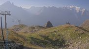 Archived webcam image showing La Flégère: Index chair lift on 12 Aug 2026 at 08:00