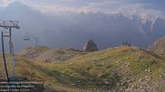 Archived webcam image showing La Flégère: Index chair lift on 17 Aug 2026 at 08:48