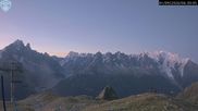 Archived webcam image showing La Flégère: Index chair lift on 1 Sep 2026 at 06:57