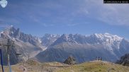 Archived webcam image showing La Flégère: Index chair lift on 1 Sep 2026 at 14:57