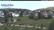 Archived webcam image showing Wiesengrundpark recreation area on 28 May 2026 at 14:39
