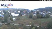 Archived webcam image showing Wiesengrundpark recreation area on 5 Oct 2026 at 08:18