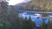 Archiviertes Webcam Bild: Flims-Laax: Caumasee am 25.05.2026 um 06:27 Uhr