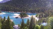 Archiviertes Webcam Bild: Flims-Laax: Caumasee am 25.05.2026 um 14:27 Uhr