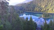 Archiviertes Webcam Bild: Flims-Laax: Caumasee am 17.06.2026 um 06:56 Uhr