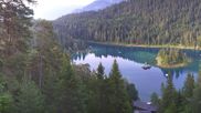 Archived webcam image showing Lake Caumasee on 26 Jun 2026 at 07:34