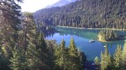 Archiviertes Webcam Bild: Flims-Laax: Caumasee am 12.07.2026 um 08:37 Uhr