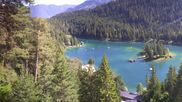 Archiviertes Webcam Bild: Flims-Laax: Caumasee am 12.07.2026 um 16:37 Uhr