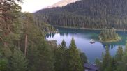 Archived webcam image showing Lake Caumasee on 12 Jul 2026 at 20:16