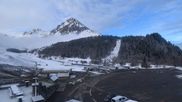 Archived webcam image showing Tournaboup base station (Grand Tourmalet) on 13 Apr 2026 at 08:38