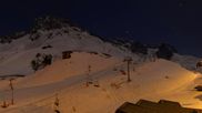 Archiviertes Webcam Bild: Grand Tourmalet - Sesselbahn Bearnais am 27 Feb 2026 um 00:05 Uhr