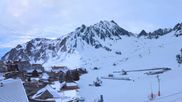 Archiviertes Webcam Bild: Grand Tourmalet - Sesselbahn Bearnais am 13.04.2026 um 08:30 Uhr