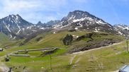 Archived webcam image showing Grand Tourmalet: Bearnais Chair Lift on 20 May 2026 at 12:33