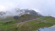 Archived webcam image showing Grand Tourmalet: Bearnais Chair Lift on 20 May 2026 at 20:33