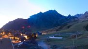 Archived webcam image showing Grand Tourmalet: Bearnais Chair Lift on 19 Aug 2026 at 07:05