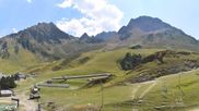 Archived webcam image showing Grand Tourmalet: Bearnais Chair Lift on 19 Aug 2026 at 14:05