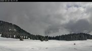Archived webcam image showing Plateau Arselle Cross Country Ski on 23 Mar 2026 at 14:57