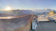 Archived webcam image showing Grandes Platières, ski resort Flaine on 12 Jul 2026 at 07:14