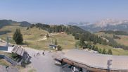 Archived webcam image showing Upper station of the Beauregard mountain railway on 30 Jul 2026 at 12:07