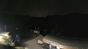 Archived webcam image showing Upper station of the Beauregard mountain railway on 14 Aug 2026 at 04:17
