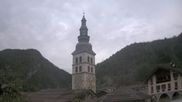 Archived webcam image showing View of Clusaz village on 4 May 2026 at 08:09