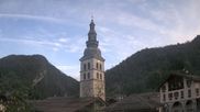 Archived webcam image showing View of Clusaz village on 8 Jun 2026 at 06:38