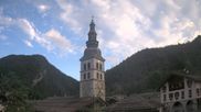 Archived webcam image showing View of Clusaz village on 19 Jun 2026 at 06:20