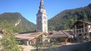 Archived webcam image showing View of Clusaz village on 19 Jun 2026 at 08:20