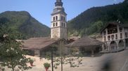 Archived webcam image showing View of Clusaz village on 19 Jun 2026 at 14:20