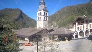 Archived webcam image showing View of Clusaz village on 26 Sep 2026 at 12:12